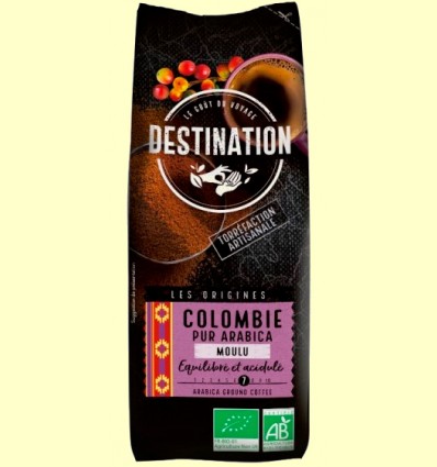 CAFÉ MOLIDO COLOMBIA 100% ARÁBICA BIO Destination 250 g