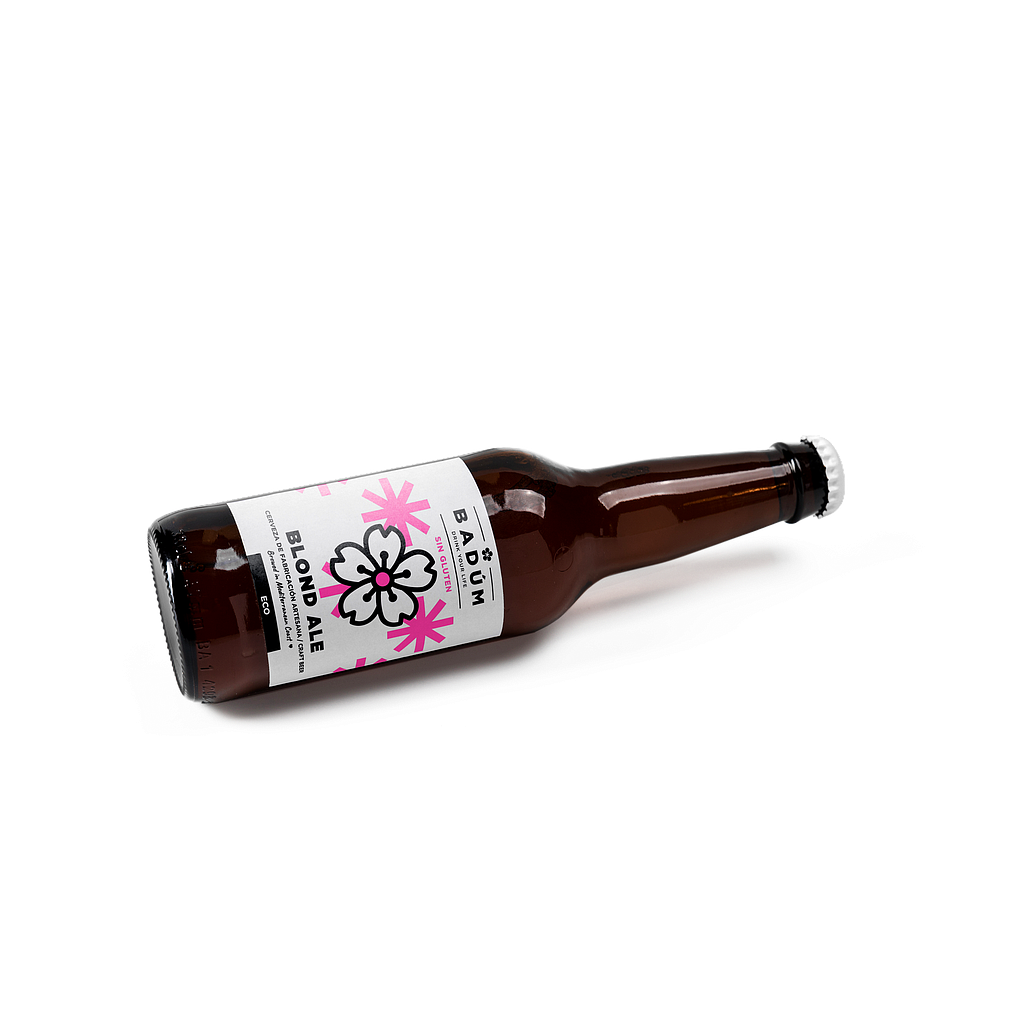 BADÚM ECO BLOND ALE AMPOLLA badum 0.33 l