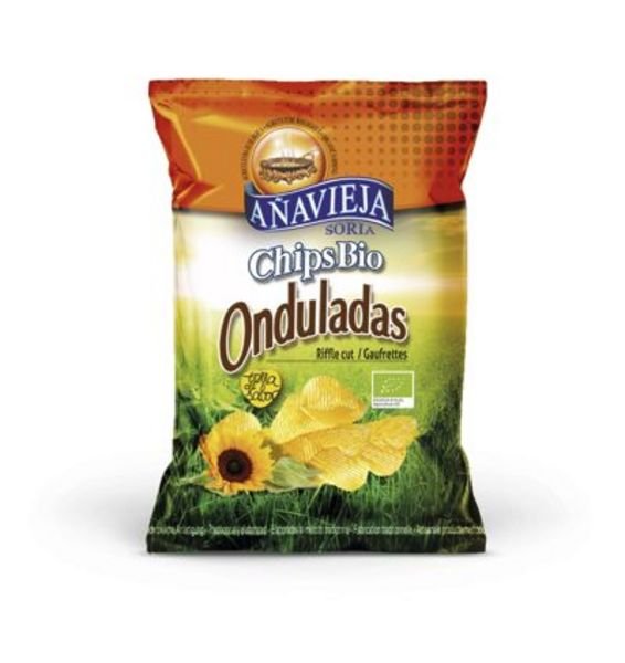 PATATES FREGIDES OLI GIR ONDULAD ECO Añavieja 125G 