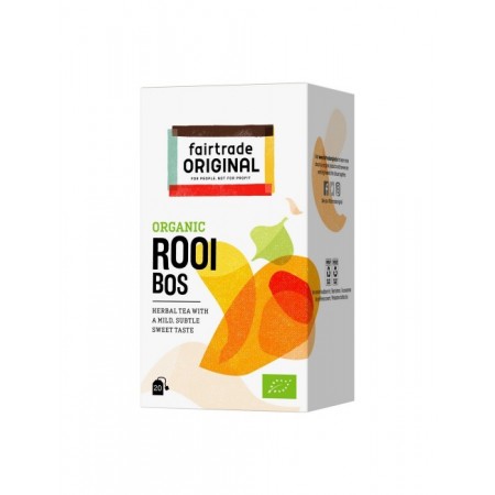 TÉ ROOIBOS BIO Fairtrade Original 20 bolsitas