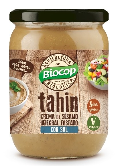 TAHIN INTEGRAL TOSTADO SAL ECO Biocop 500 g