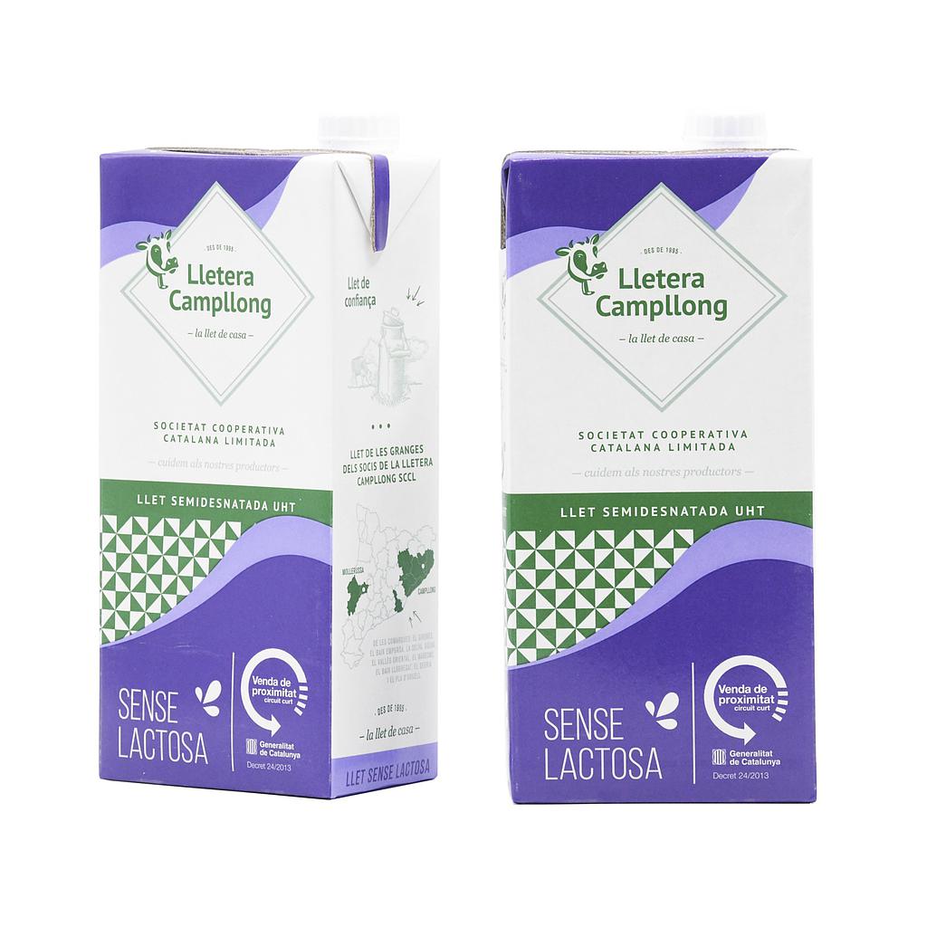 LECHE SEMI S/L Campllong 1 l