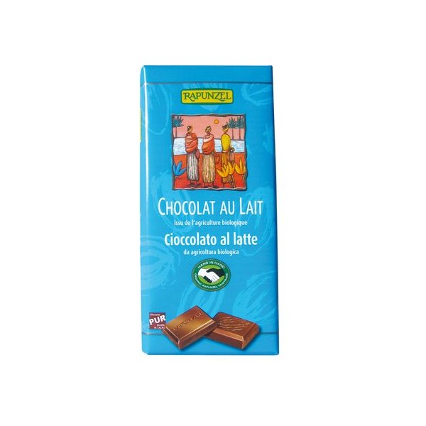 TABLETA CHOCOLATE-LECHE Rapunzel 100 G