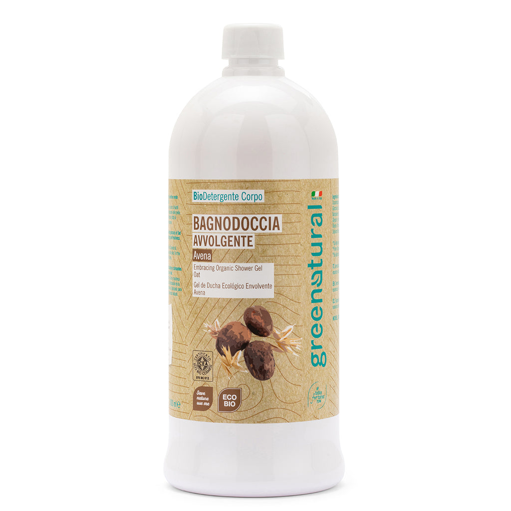 GEL BANO AVENA Y KARITÉ Greenatural 1 L